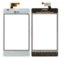 Тачскрин (сенсор) для LG E615 Optimus L5 Dual, белый