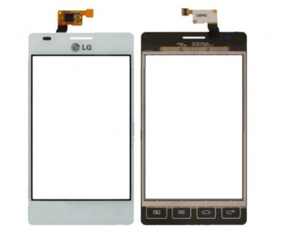 Тачскрин (сенсор) для LG E615 Optimus L5 Dual, белый
