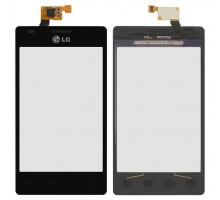 Тачскрин (сенсор) для LG E615 Optimus L5 Dual, чёрный
