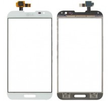 Тачскрин (сенсор) для LG E980 Optimus G Pro/ E985/ E986/ E988/ F240, белый, оригинал (Китай) big ic/ small ic