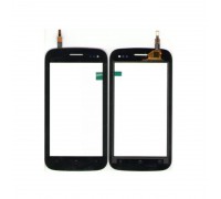 Touch screen (sensor) for Fly iQ450 Quattro Horizon 2, black big ic (6mm) / small ic (5mm)