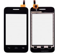 Touch screen (sensor) for Alcatel One Touch 4009D Dual Sim, Black