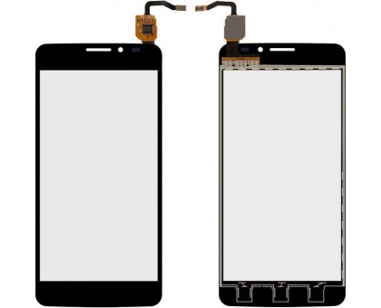 Тачскрин (сенсор) для Alcatel One Touch 6043D Bluish, чёрный