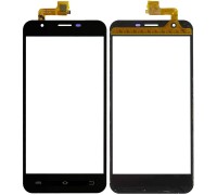 Touch screen (sensor) for Bravis A551 Atlas, Oukitel U7 Pro, BQ BQS-5505 Amsterdam BLACK