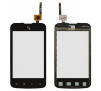 Touch screen (sensor) for Fly iQ238 Jazz, black