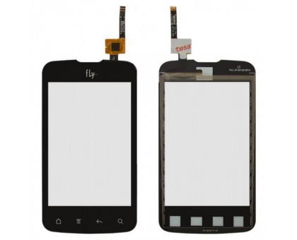 Touch screen (sensor) for Fly iQ238 Jazz, black