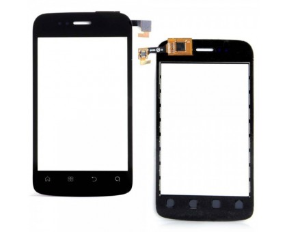 Touch screen (sensor) for Fly iQ245 Wizard, black