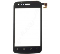 Touch screen (sensor) for Fly iQ245 + Wizard Plus, black