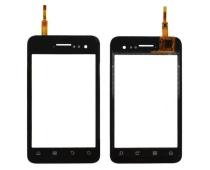 Touch screen (sensor) for Fly iQ255 Pride, black