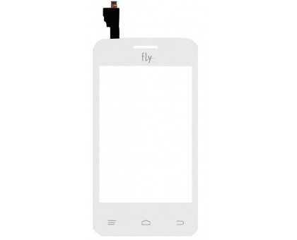 Touch screen (sensor) for Fly iQ434 ERA Nano 5, white