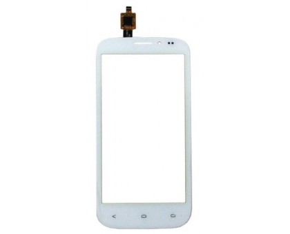 Touch screen (sensor) for Fly iQ4404 Spark, white