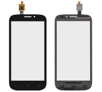 Touch screen (sensor) for Fly iQ4404 Spark, black original