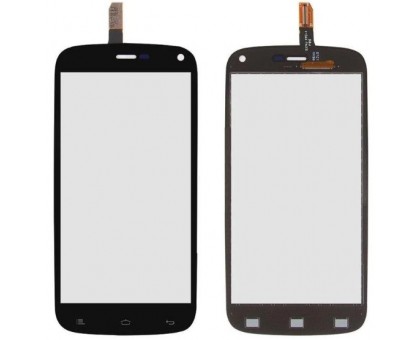 Touch screen (sensor) for Fly iQ4410 Quad Phoenix, black