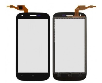 Touch screen (sensor) for Fly iQ443 Trend, black
