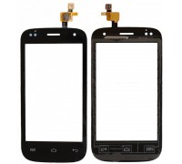 Touch screen (sensor) for Fly iQ445 Genius, black