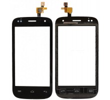 Touch screen (sensor) for Fly iQ445 Genius, black