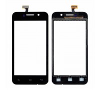 Touch screen (sensor) for Fly iQ446 Magic, black