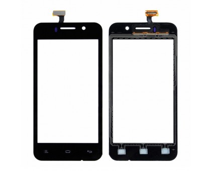 Touch screen (sensor) for Fly iQ446 Magic, black