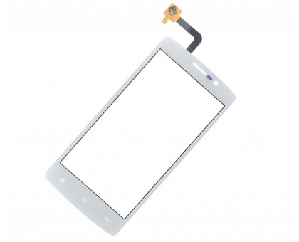 Touch screen (sensor) for Fly iQ4504 Quad EVO Energy 5, white