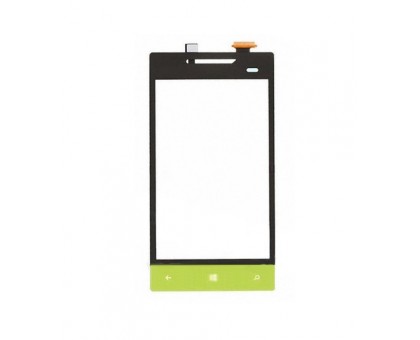 Тачскрін (сенсор) для HTC A620e Windows Phone 8S Domino, зелений