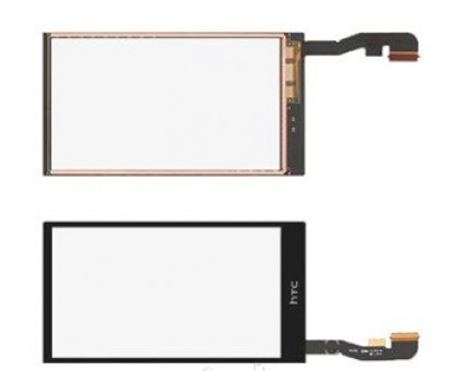 Touch screen (sensor) for the HTC One M8 mini / One mini 2, black