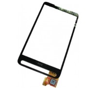 Тачскрин (сенсор) для HTC T8585 Touch HD2, шлейф под пайку, чёрный