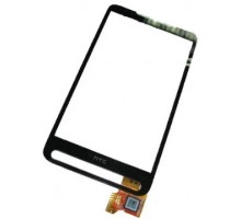 Тачскрин (сенсор) для HTC T8585 Touch HD2, шлейф под пайку, чёрный