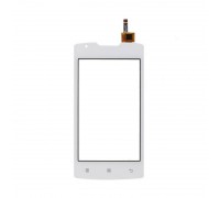 Touch screen (sensor) for Lenovo A1000 IdeaPhone, white