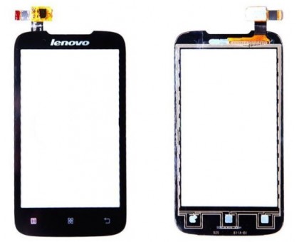 Touch screen (sensor) for Lenovo A369 / A318, Black