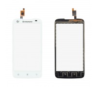 Touch screen (sensor) for Lenovo A378 / A378T, white