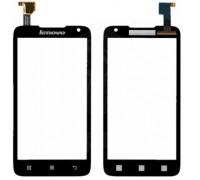 Touch screen (sensor) for Lenovo A526, black, original (China)