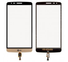 Тачскрин (сенсор) для LG D690 G3 Stylus, золотистый