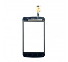 Тачскрин (сенсор) для LG E445 Optimus L4 II Dual, чёрный, оригинал (Китай)