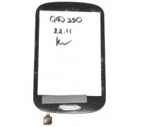 Touch screen (sensor) for LG GD350, black