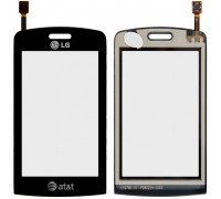 Touch screen (sensor) for LG GR500, black