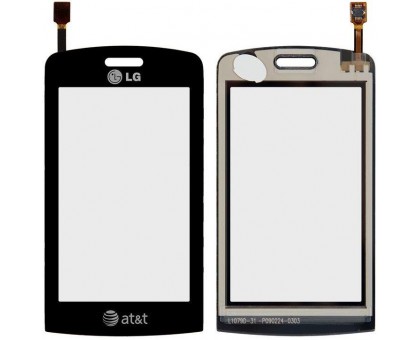 Touch screen (sensor) for LG GR500, black