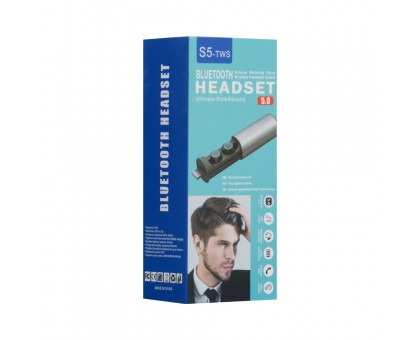 Блютуз Стерео гарнітура S5 TWS 5.0