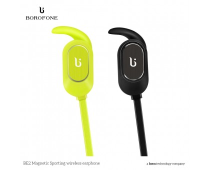 Блютуз Стерео гарнітура Borofone BE2 Magnetic Sport