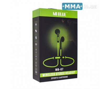 Bluetooth Stereo Headset Mi Blue MB-07