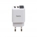 Network Charger Hoco C63A 2USB Led