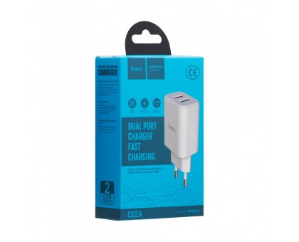 Network Charger Hoco C62A 2USB