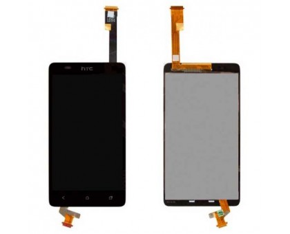 Дисплей для HTC 400 Desire Dual Sim/ T528w One SU + touchscreen, чёрный