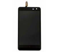 Дисплей для Nokia 625 Lumia + touchscreen, чёрный, с передней панелью, оригинал (Китай)