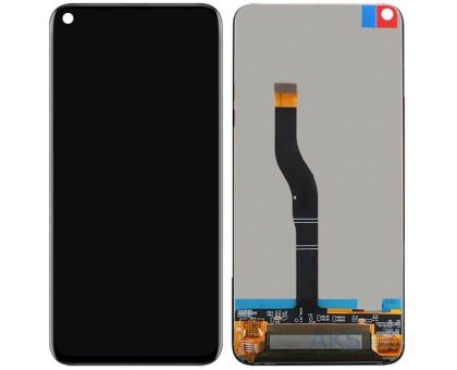 Дисплей Honor 20/20 Pro, Huawei Nova 5T + тачскрин (сенсор), черный, оригинал