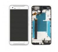 Дисплей HTC One X9 + тачскрін (сенсор), білий, в рамці
