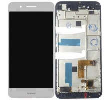 Display Huawei Enjoy 5s / GR3 (TAG-L21 / TAG-L01 / TAG-L03) + touchscreen (sensor), white, in frame