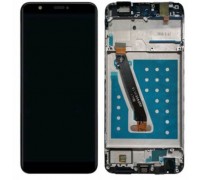 Дисплей Huawei P Smart FIG-LX1 / FIG-L31 / Enjoy 7s + тачскрін (сенсор), чорний, в рамці