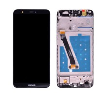 Дисплей Huawei P Smart FIG-LX1/FIG-L31/Enjoy 7s + тачскрин (сенсор), черный, в рамке, оригинал