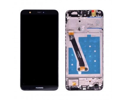 Lcd Huawei P Smart FIG-LX1 / FIG-L31 / Enjoy 7s + touch-screen (sensor), black, in frame, original
