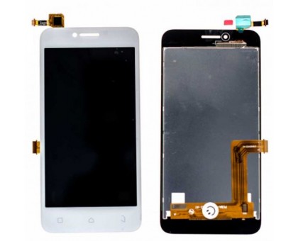 Дисплей Lenovo A1010 A Plus A1010a20 / A2016a40 Vibe B + тачскрін (сенсор), білий